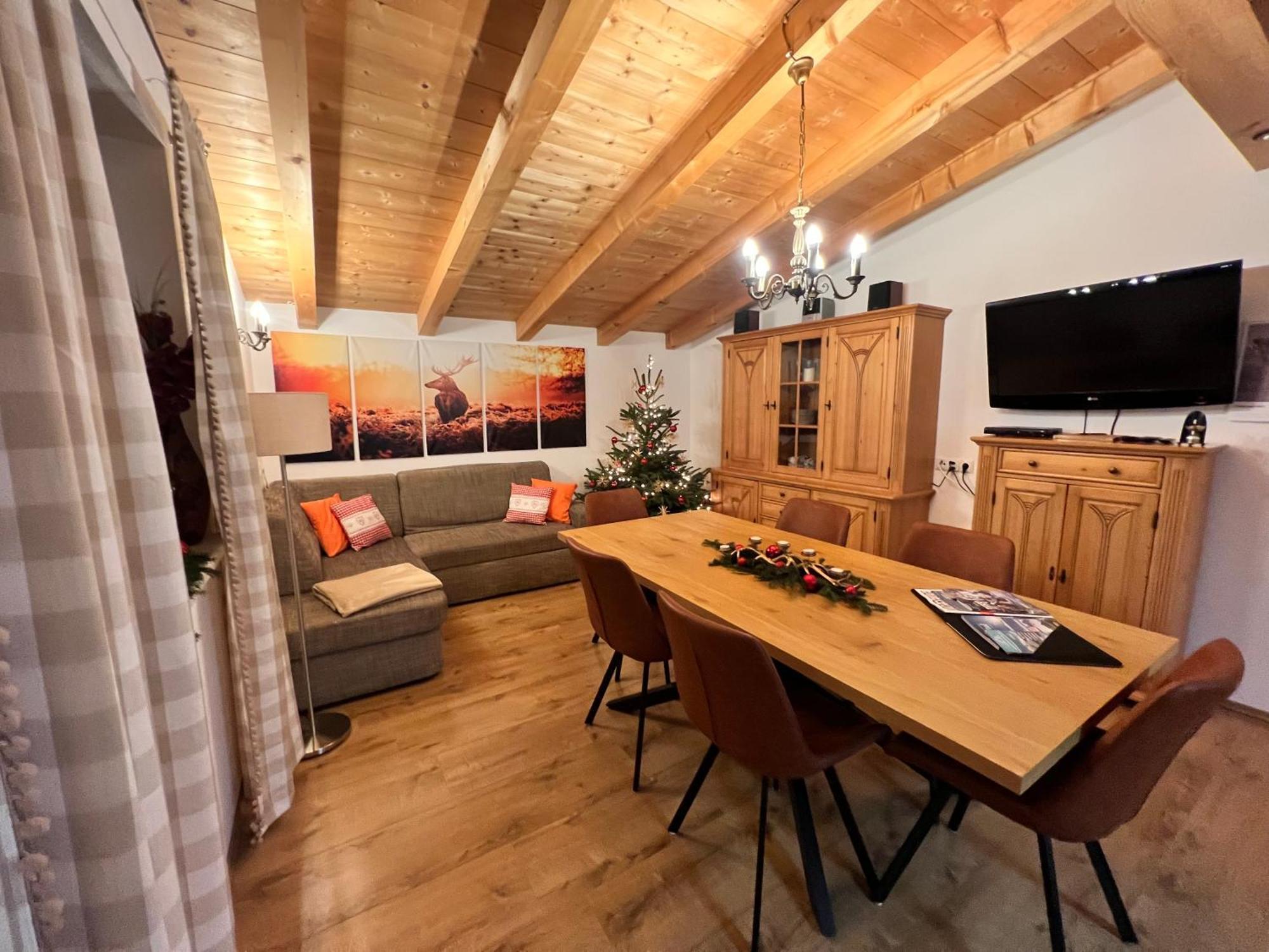 Ferienhaus Zillertal Panorama Blick Balkon Sauna Zellberg Exterior photo